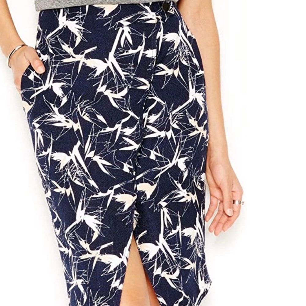 Rachel By Rachel Roy Linen Skirt